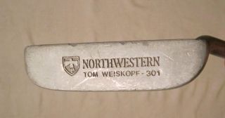 Northwestern Tom Weiskopf 301 Putter RH Right Handed 34 1/2 GOLF CLUB