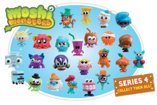 Moshi Monsters Moshlings Series 4   Just Released   You Choose   All 