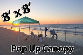 8x8 canopy pop up canopy sports series with green valance