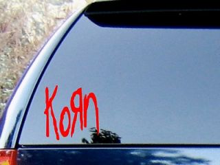 korn vinyl decal sticker color high quality 