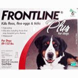   of Merial Frontline Plus 6 Pack For Dogs 89   132 lb Total is 12 App
