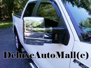 2009 2010 2011 2012 FORD F150 CHROME COVERS (FOR TOWING MIRRORS) 2 