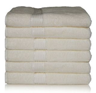   Jewel Luxurious 6 pc set lot 34x68 Bath Towels absorb Towel Ivory