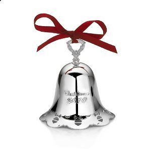 towle 2010 pierced silverplated christmas bell 31st new expedited 