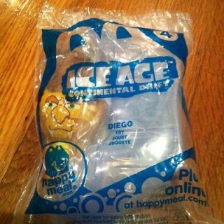 ice age continental drift mcdonald s toy 4 diego nip