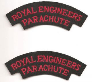 newly listed british royal engineers parachute titles 
