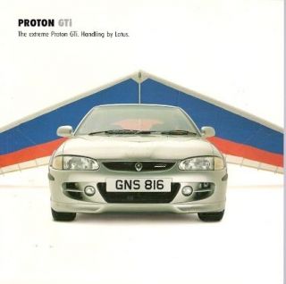 Proton GTi 1999 2000 UK Market Launch Sales Brochure Persona Compact