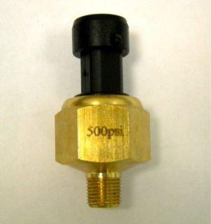 pressure transducer or sender 500 psi for oil fuel air