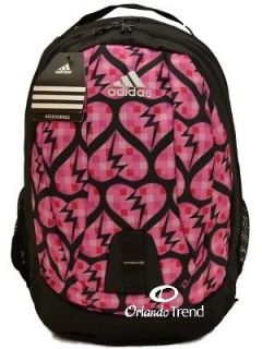   Dunston Black Pink Hearts Backpack School Bag Mochila Maletin Book