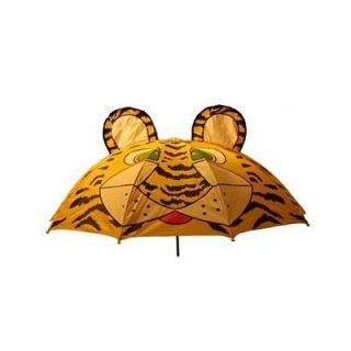 27 children s zoo animal yellow tiger nylon umbrella time