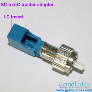 adapter for sc to lc transfer for fiber fault locator