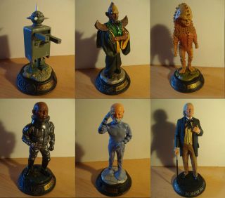 DOCTOR WHO CLASSIC MOMENTS PRODUCT ENTERPRISES STATUES COLLECTION LOT 