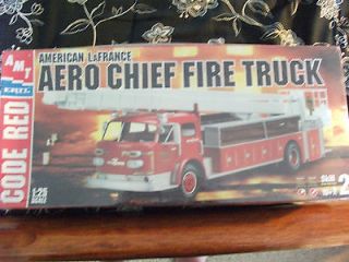 Newly listed AMT American LaFrance Aero Chief Fire Truck 1/25 scale.