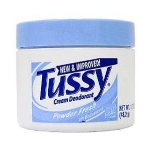 tussy deodorant cream powder fresh 1 7 oz 6 pack
