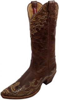   Twisted X WSO0004 Brown Steppin Out Chocolate/Pyth​on Cowboy Boots