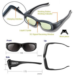 Sintron] 3D Active glasses for 2012 Panasonic TV TC P65GT50 TC 