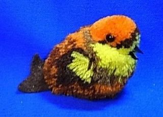 vintage german pure wool steiff bird without button # ce