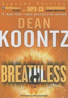 Breathless by Dean Koontz (2009, CD, Una
