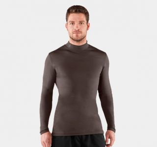 NWT $50 UNDER ARMOUR MENS CG GEAR FITTED EVO MOCK T NECK HUNTING 