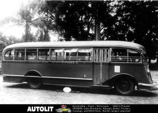 1934 volvo b1 bus factory photo brazil 