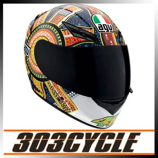 AGV Valentino Rossi 46 K3 Dreamtime Full Face Motorcycle Helmet
