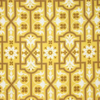   Deer Valley Architectural Goldenrod Cotton Quilt Fabric Yardage