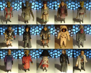 DOCTOR WHO SERIES 5 & 6 ACTION FIGURES ALL £5 LOOSE LOT COLLECTION