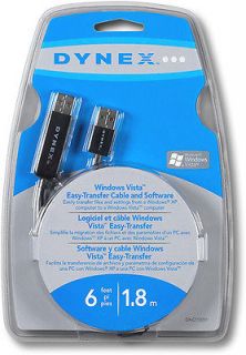 DYNEX 6 Windows Vista Easy Transfer Cable DX C113231   