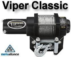 VIPER Classic 3000lb ATV Winch & Custom Mount for Brute Force 750 