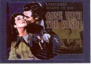 gone with the wind chromium card c1 the cast one