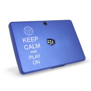  Blackberry Playbook Hard Case Cover Keep Calm and Play On Volleyball