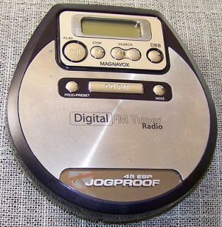 Magnavox MPC421 Portable CD Player with FM Tuner Radio Walkman Discman