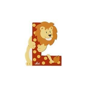 New SEVI TOYS Wooden Alphabet L LION Letter Toy