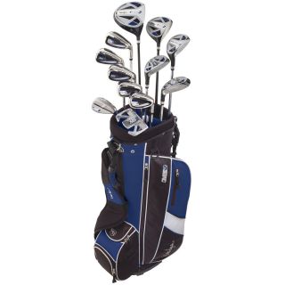 walter hagen ms2 right handed golf set with rain cover