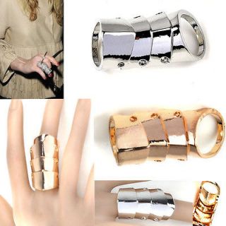 New Fashion Cool Punk Rock Gothic Scroll Armor Joint Knuckle Double 