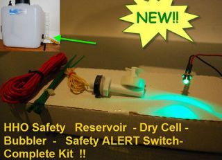 HHO Reservoir Water Level Alert Turn Off Indicator Switch Dry Cell 