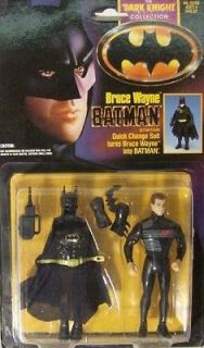Batman The Dark Knight Collection Transforming Bruce Wayne Removable 