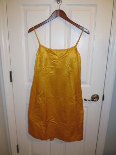 Max Mara marigold yellow dress  SZ 4 (EU 34)   cotton silk blend