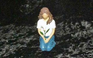   in Blue Jeans Figurine from Westland Giftware   Flower of Love (18410