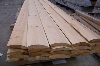Log Siding, white Pine 2 x 8 D Log Siding smooth or hewn For That Log 