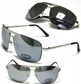Army Soldier X loop Aviators Sunglasses Shades Mirror Lens With Silver 