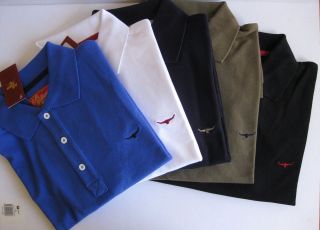 New RM Williams Mens Moreton Bay Polo Shirt KN743 100% Cotton Casual 