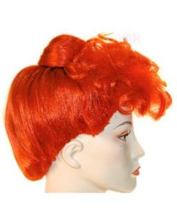 wilma flintstone upsweep lacey costume wig  34
