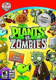 PLANTS VS. ZOMBIES   GAME OF THE YEAR ED PC GAME WINDOWS 2000 XP VISTA