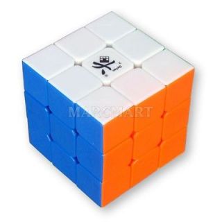 Brand New ABS Dayan GuHong 3x3 Speed Cube 6 Color Stickerless Fully 