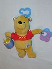 Disney Winnie the Pooh Bear Learning Curve Plush Activity Baby Toy 