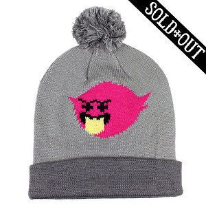 PINK DOLPHIN GHOST BEANIE BOO RARE GREY/SILVER PINK Fall 2012 SOLD OUT