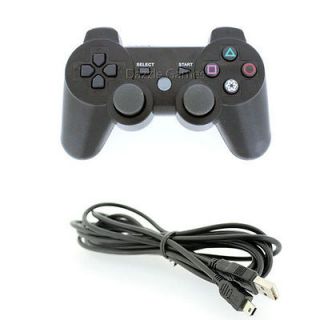   Wireless Bluetooth Game Pad Controller + 10ft Charger Cable for Sony