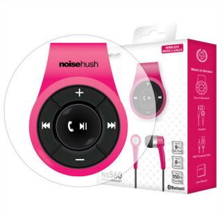   PINK CLIP ON BLUETOOTH WIRELESS HEADSET FOR ALL PHONES IPOD NEW