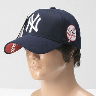 NEW YORK YANKEES Flex Fit Baseball Ball Cap Flexible Band Embroidered 